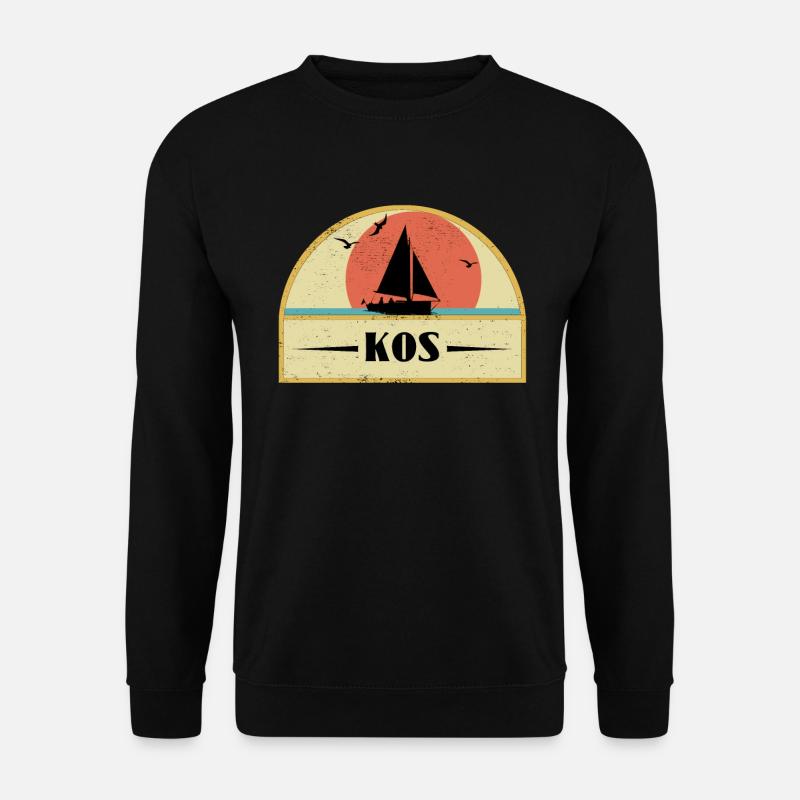 Kos - Unisex Pullover - Schwarz