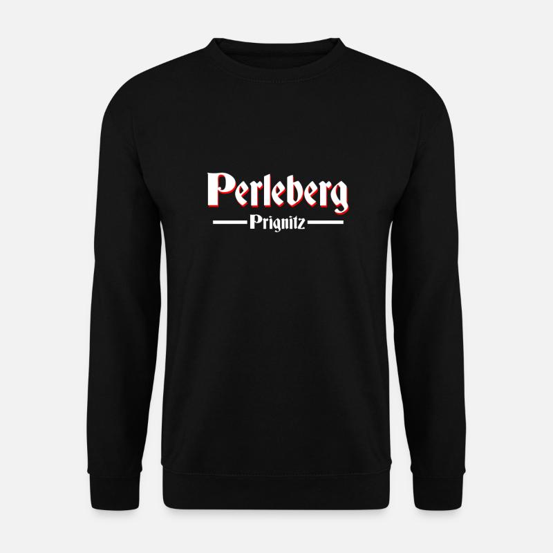 Perleberg - Unisex Pullover - Schwarz