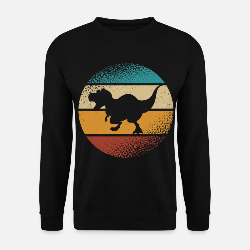 T-Rex - Unisex Pullover - Schwarz