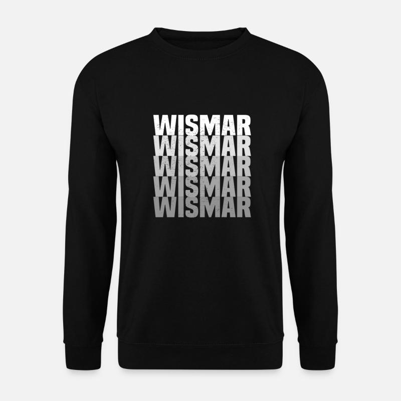 Wismar - Unisex Pullover - Schwarz