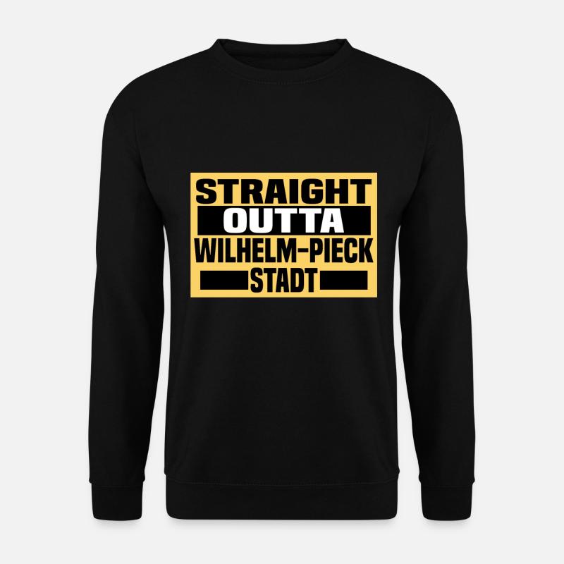 GubenWilhelm Pieck Stadt - Unisex Pullover - Schwarz
