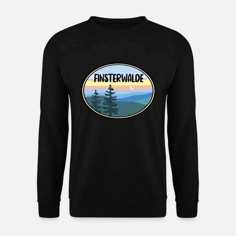 Finsterwalde - Unisex Pullover - Schwarz