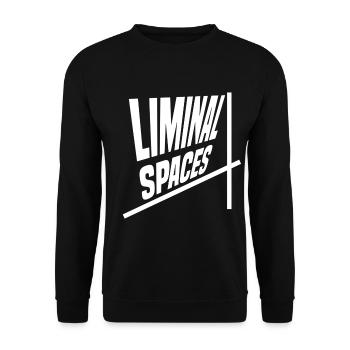 Liminal Spaces - Unisex Sweatshirt - black - Front - Alina (178cm) & Michal (187cm)
