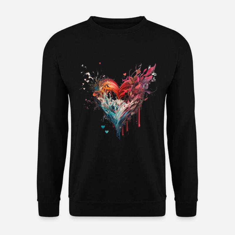 Liebe - Unisex Pullover - Schwarz