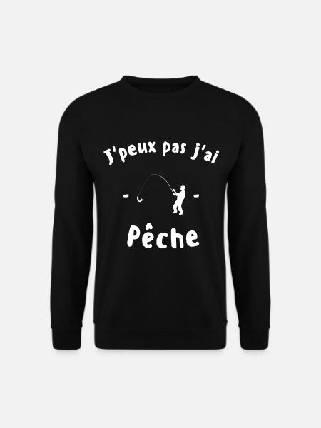 J'peux pas j'ai pêche - Sweat-shirt Unisexe - noir