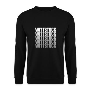 Wittstock - Unisex Pullover - Schwarz - Vorne - Alina (178cm) & Michal (187cm)