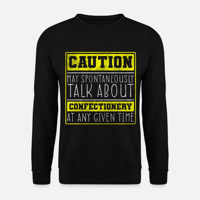 Konditor Schokolade - Unisex Pullover - Schwarz