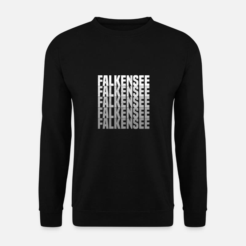 Falkensee - Unisex Pullover - Schwarz