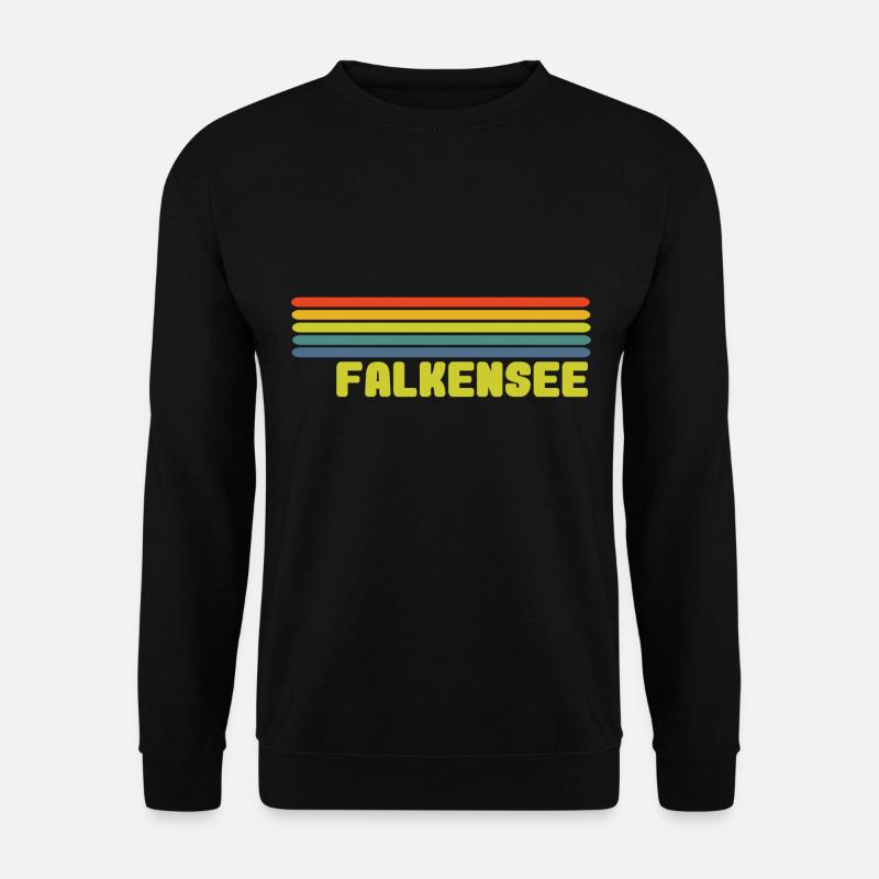 Falkensee - Unisex Pullover - Schwarz