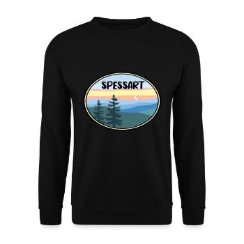 Spessart - Unisex Pullover - Schwarz - Vorne - Alina (178cm) & Michal (187cm)