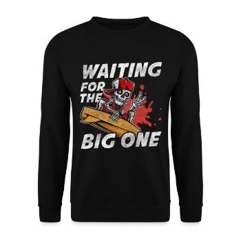 Surfing Surfergirl Sport - Sweat-shirt Unisexe - noir - Devant - Alina (178cm) & Michal (187cm)