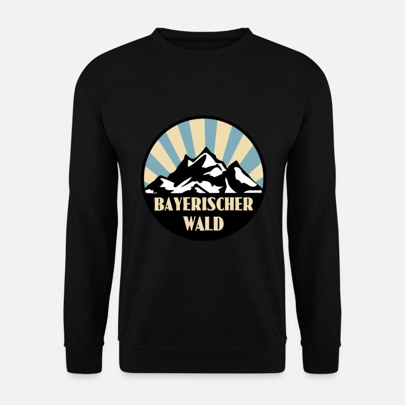 Bayrischer Wald - Unisex Pullover - Schwarz