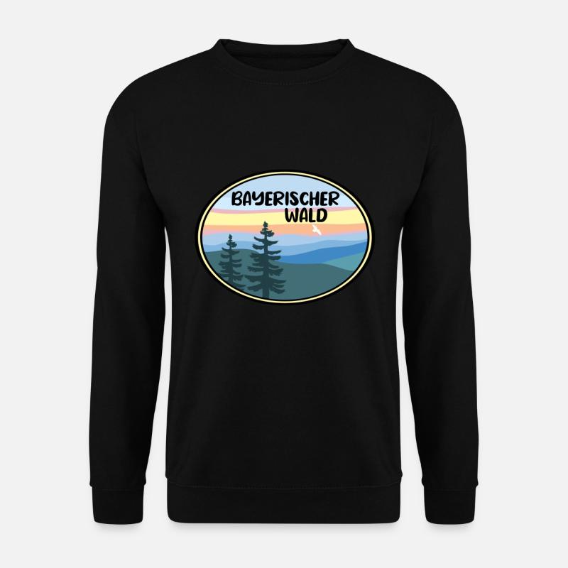 Bayrischer Wald - Unisex Pullover - Schwarz