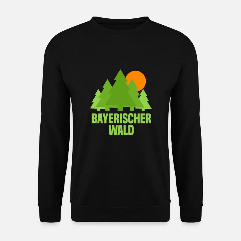 Bayrischer Wald - Unisex Pullover - Schwarz
