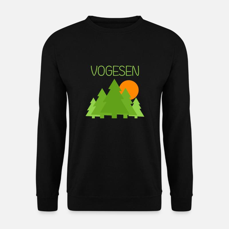 Vogesen - Unisex Pullover - Schwarz