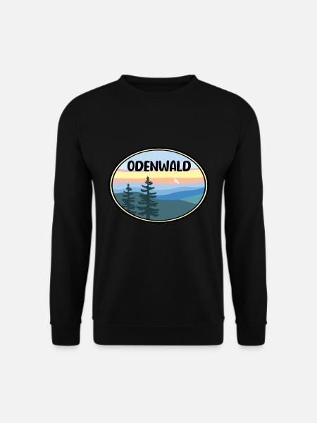 Odenwald - Unisex Pullover - Schwarz