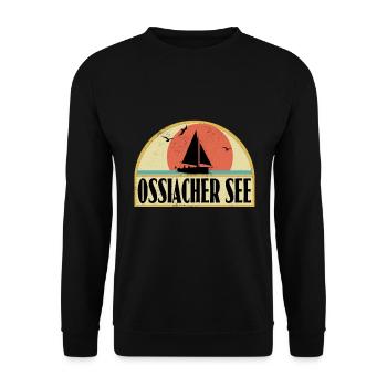 Ossiacher See - Unisex Pullover - Schwarz - Vorne - Alina (178cm) & Michal (187cm)