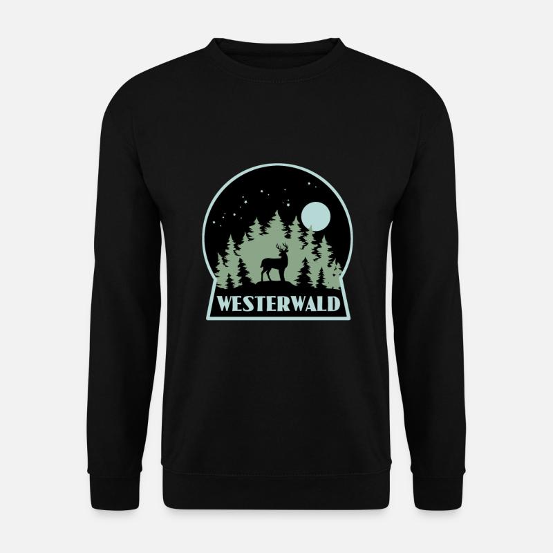 Westerwald - Unisex Pullover - Schwarz