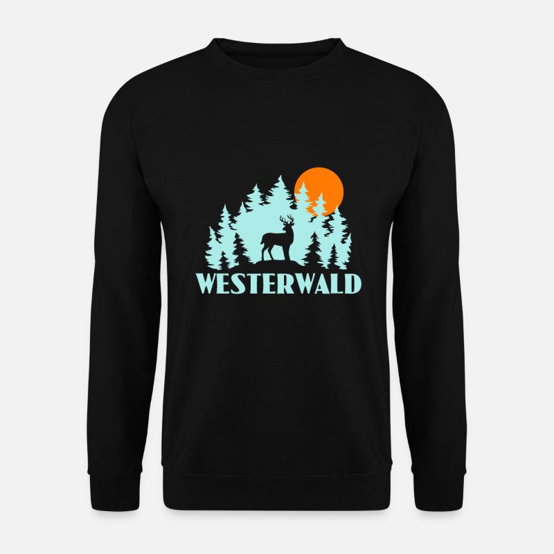 Westerwald - Unisex Pullover - Schwarz