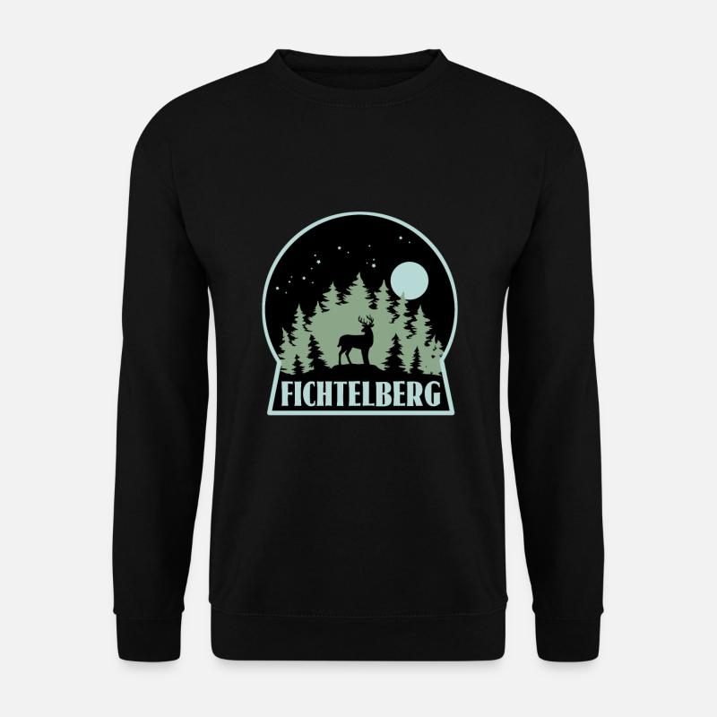 Fichtelberg - Unisex Pullover - Schwarz