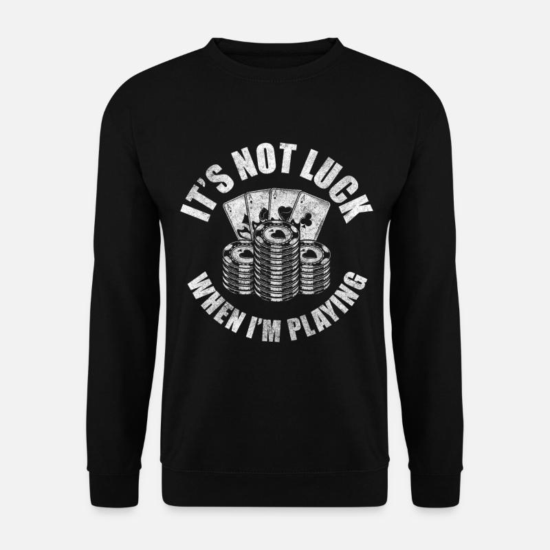 Card Game Gambling Blackjack - Unisex Sweatshirt - black