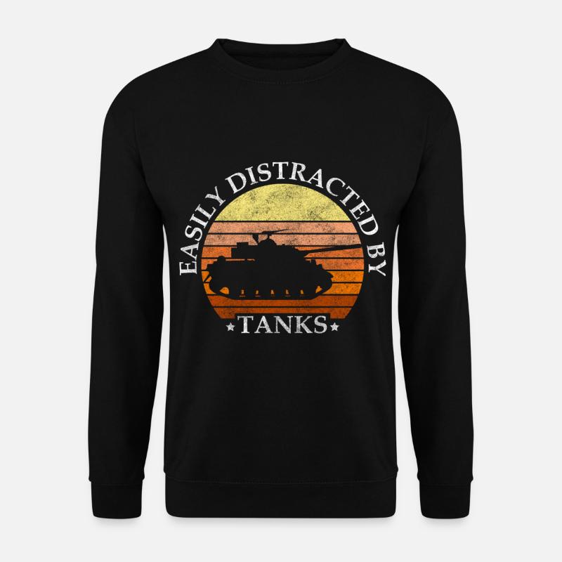 Leopard Kampf Kraft - Unisex Pullover - Schwarz