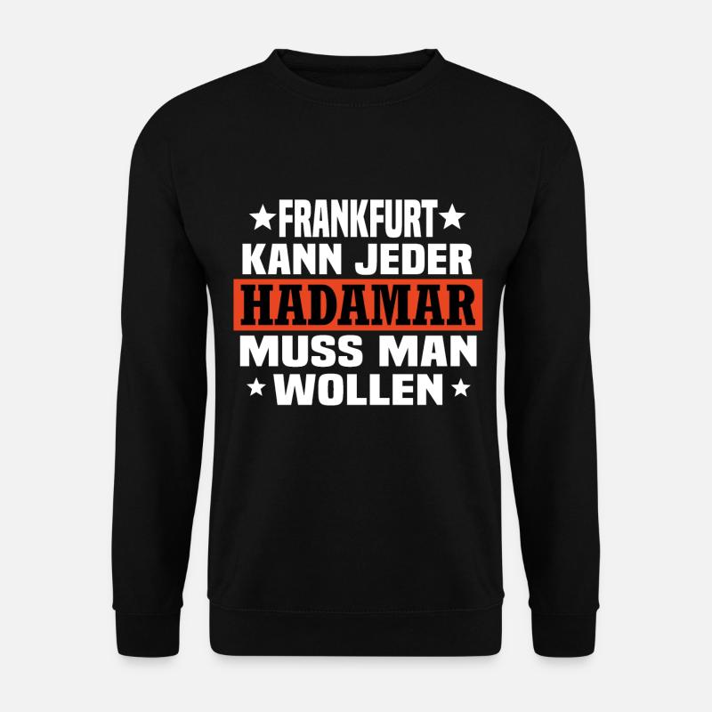 Hadamar - Unisex Pullover - Schwarz