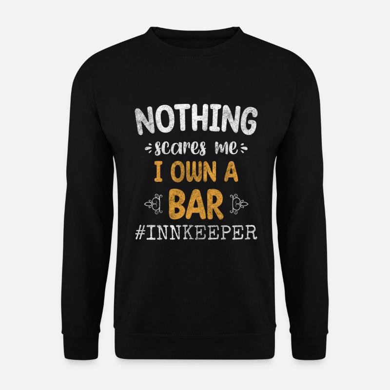 Wirtshaus Bar Tabak - Unisex Pullover - Schwarz