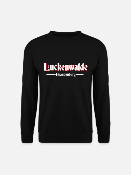 Luckenwalde - Unisex Pullover - Schwarz