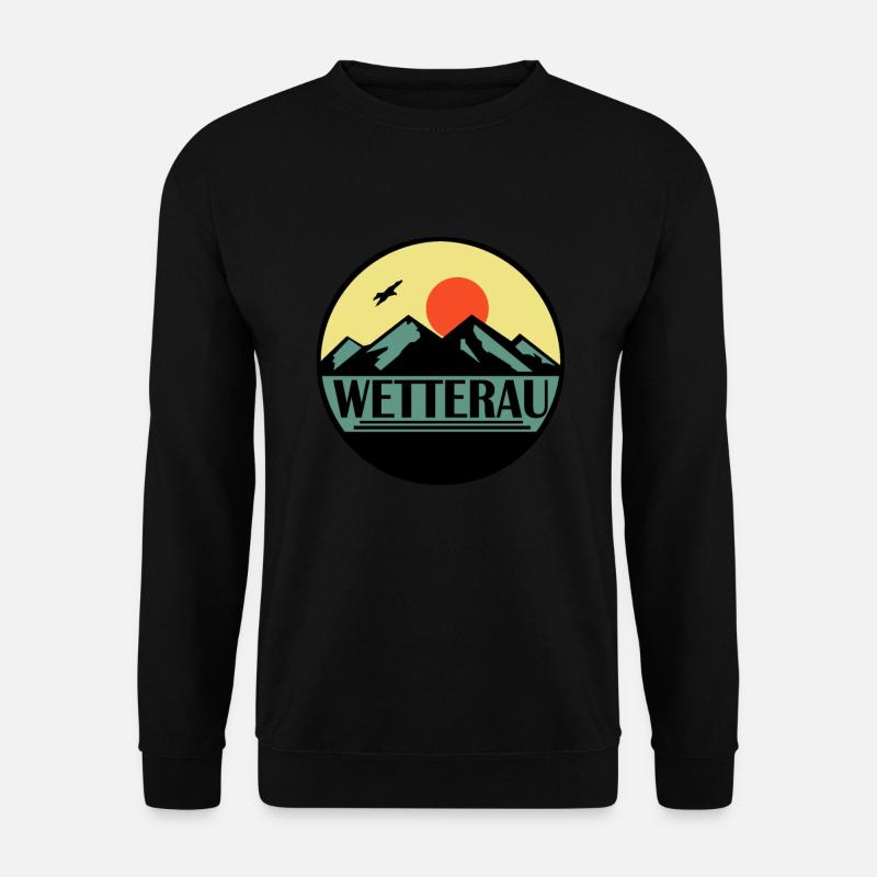 Wetterau - Unisex Pullover - Schwarz