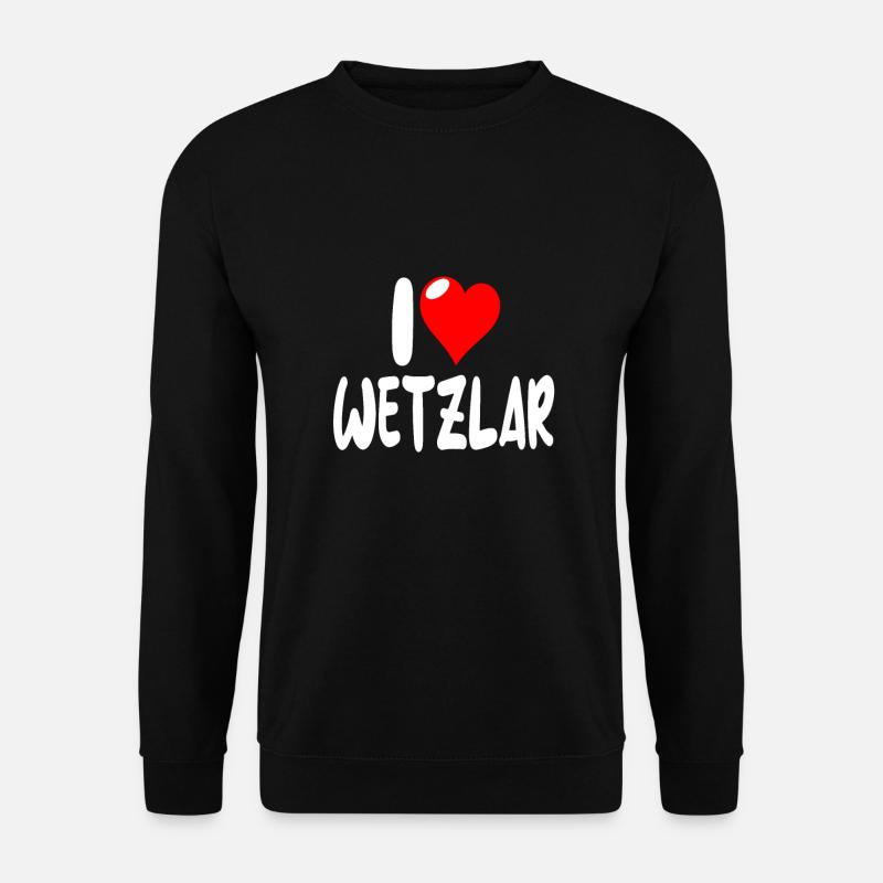 Wetzlar - Unisex Pullover - Schwarz