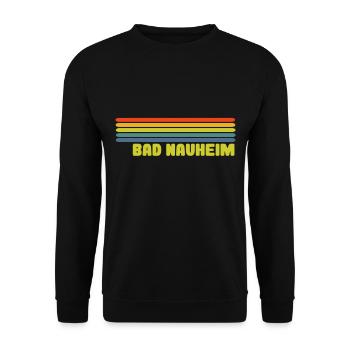 Bad Nauheim - Unisex Pullover - Schwarz - Vorne - Alina (178cm) & Michal (187cm)
