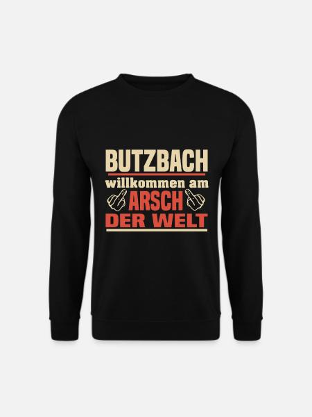 Butzbach - Unisex Pullover - Schwarz