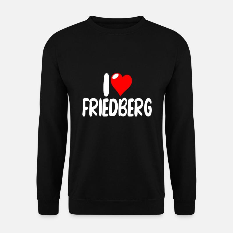 Friedberg in Hessen - Unisex Pullover - Schwarz