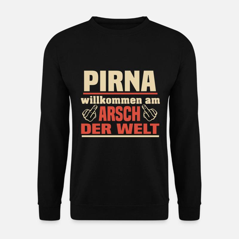Pirna - Unisex Pullover - Schwarz