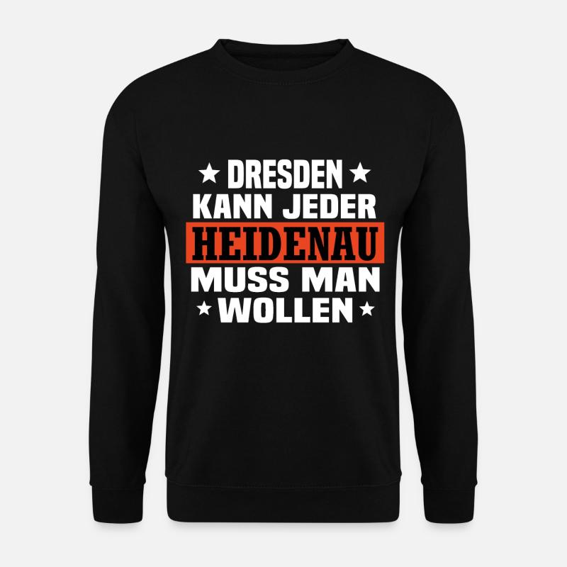Heidenau - Unisex Pullover - Schwarz