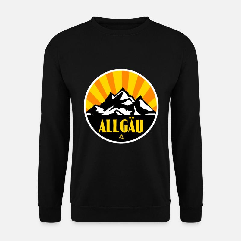Allgäu - Unisex Pullover - Schwarz