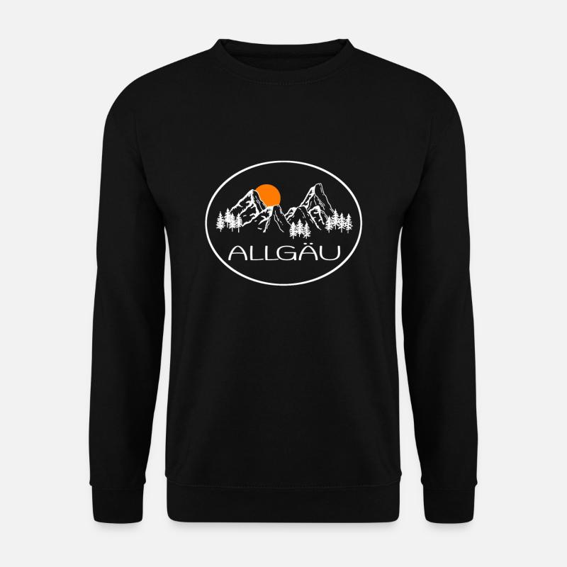 Allgäu - Unisex Pullover - Schwarz