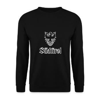 Südtirol - Unisex Pullover - Schwarz - Vorne - Alina (178cm) & Michal (187cm)