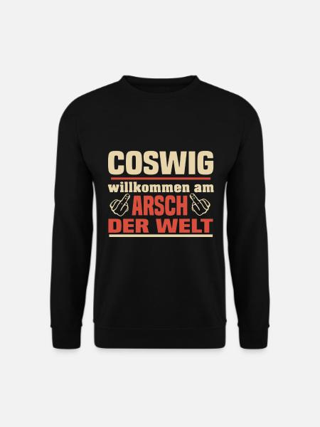 Coswig - Unisex Pullover - Schwarz