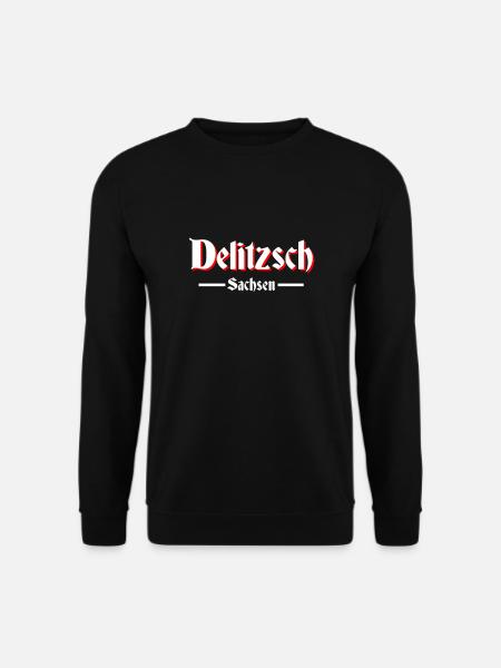 Delitzsch - Unisex Pullover - Schwarz