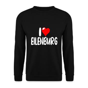 Eilenburg - Unisex Pullover - Schwarz - Vorne - Alina (178cm) & Michal (187cm)