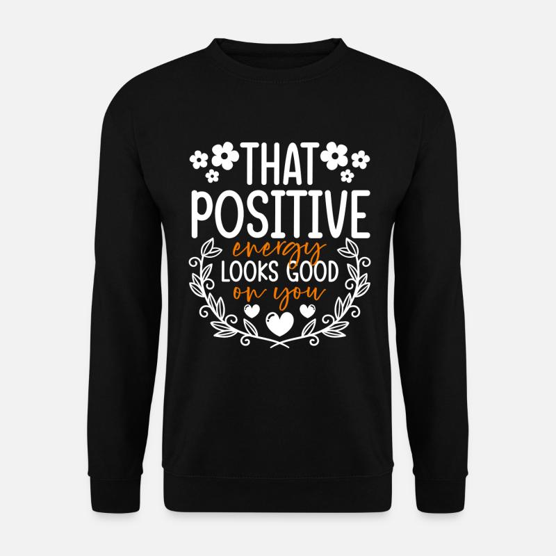 Motivation Stark - Unisex Pullover - Schwarz
