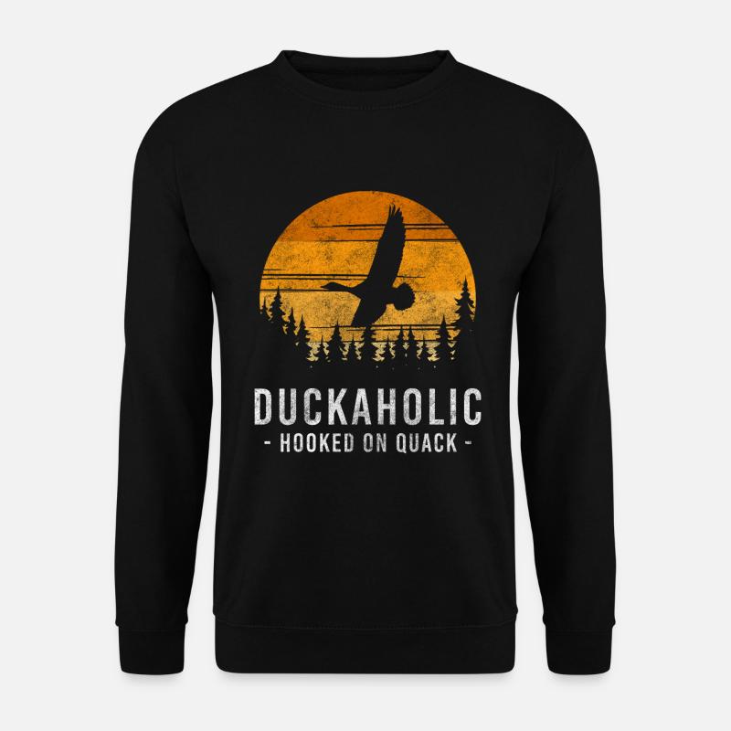 Ducks Rubber Duck - Unisex Sweatshirt - black