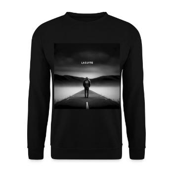 Lasuite - Sweat-shirt Unisexe - noir - Devant - Alina (178cm) & Michal (187cm)