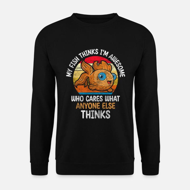 Élevage de nageoires de poissons - Sweat-shirt Unisexe - noir