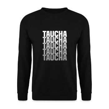 Taucha - Unisex Pullover - Schwarz - Vorne - Alina (178cm) & Michal (187cm)