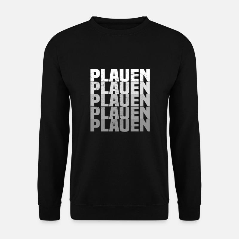 Plauen - Unisex Pullover - Schwarz