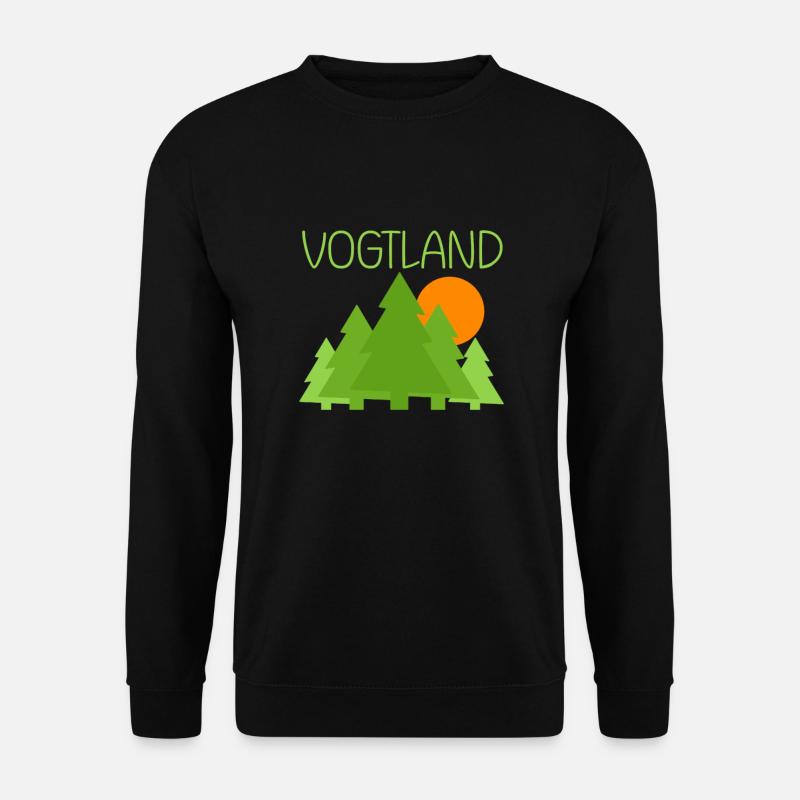 Vogtland - Unisex Pullover - Schwarz