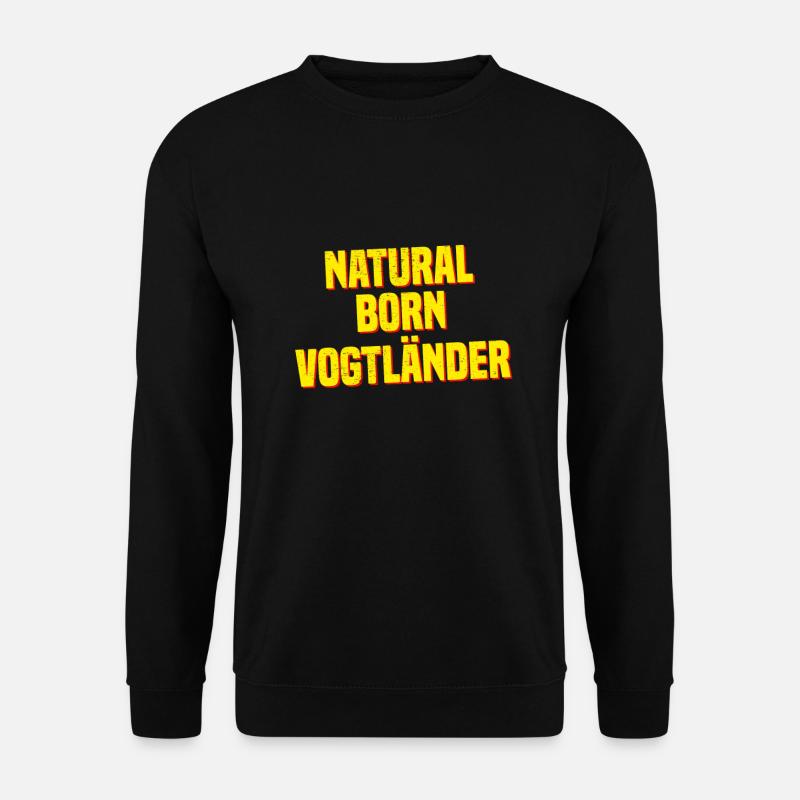 Vogtland - Unisex Pullover - Schwarz